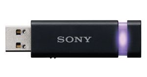 Sony Micro Vault Click USB Drive in Use Micro Vault Click in Use