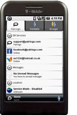 Palringo IM service for Android