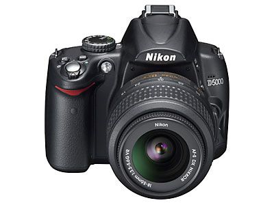 Nikon D5000 digital SLR camera