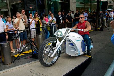 Siemens' First Custom 'Green' Electric Chopper Siemens 2