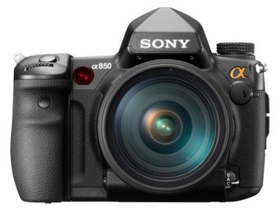 Sony a850 front