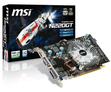 MSI N220GT Graphics Card MSI N220GT